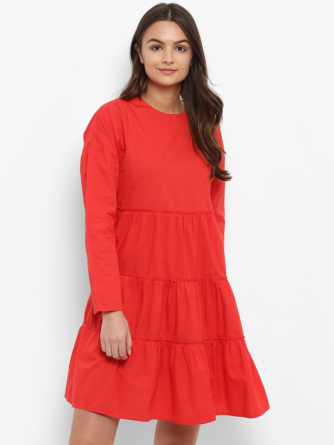 

Athah Women Red A-Line Dress