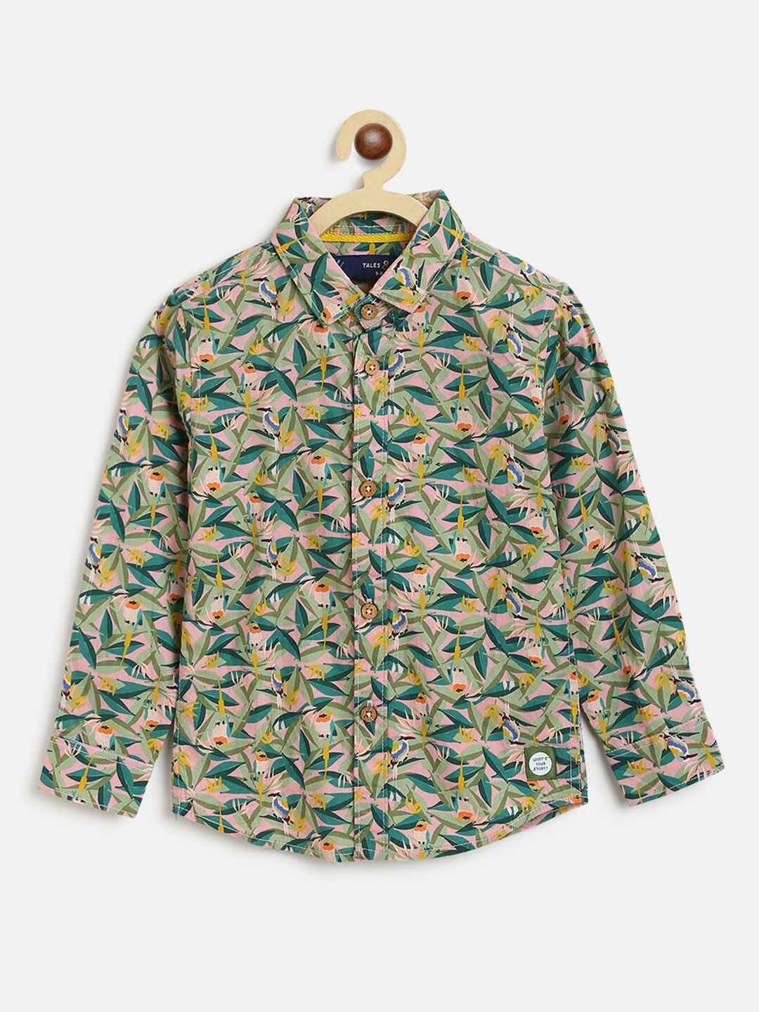 

TALES & STORIES Boys Multicoloured Printed Casual Shirt, Multi