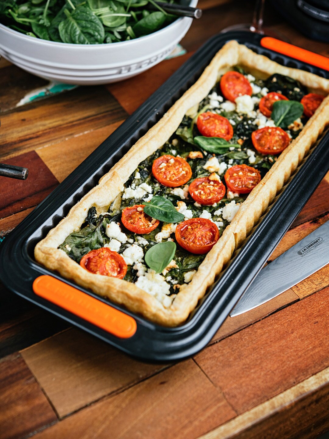 

LE CREUSET Black Solid Tart Tin