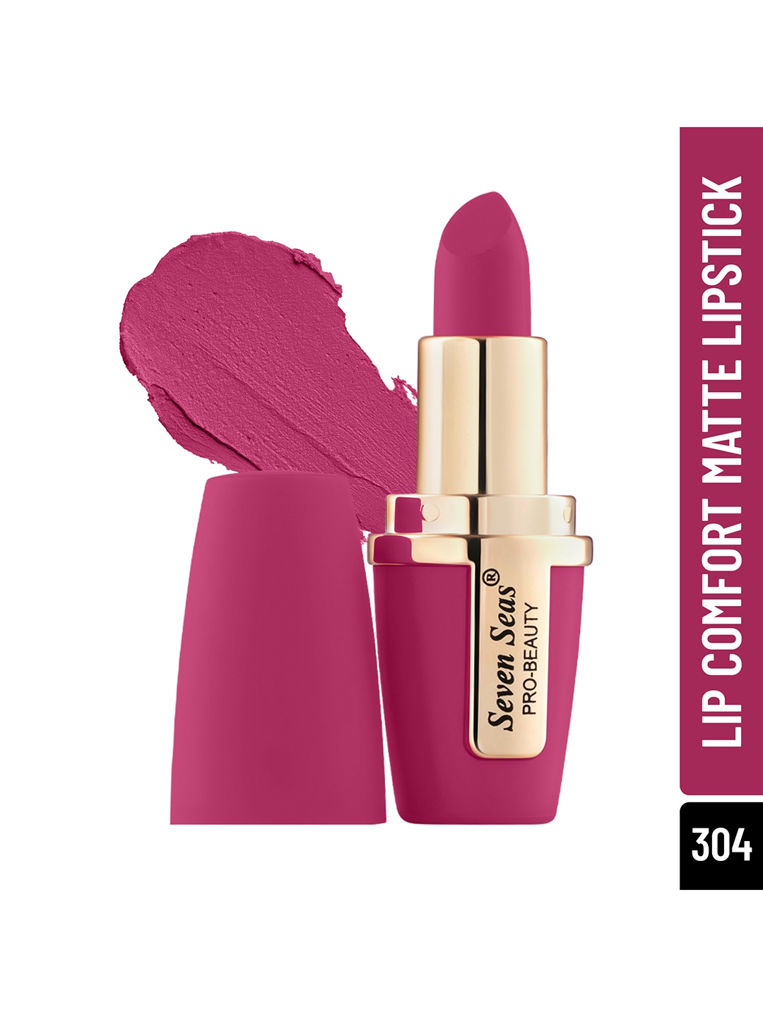 

Seven Seas Lip Comfort Lightweight Matte Lipstick 4.2 g - Crowns of Thorns I, Pink