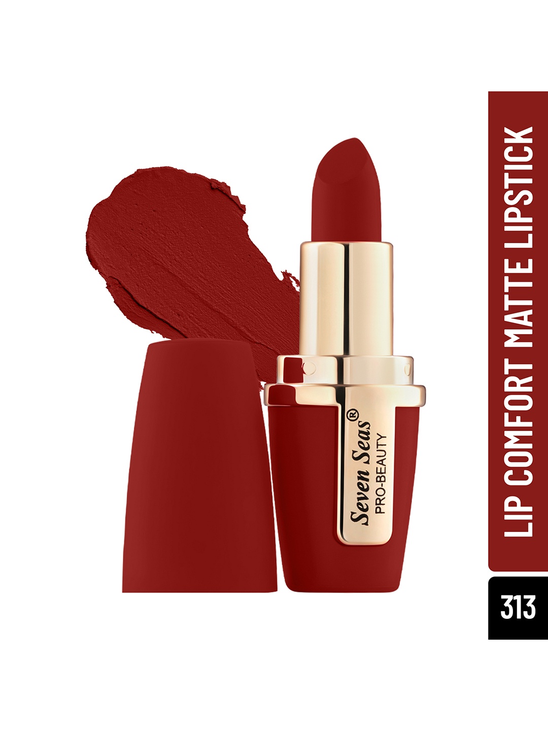 

Seven Seas Lip Comfort Lightweight Matte Lipstick 4.2 g - Scarlet, Red