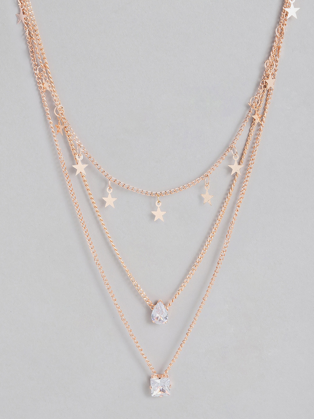 

Kord Store Rose Gold Rose Gold-Plated Layered Necklace