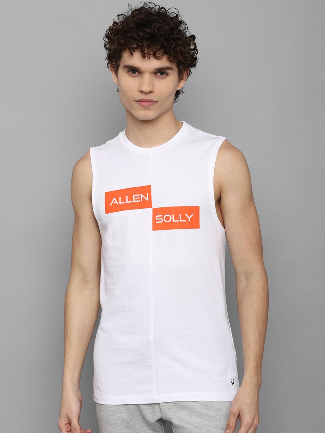 

Allen Solly Tribe Men White & Red Printed Pure-Cotton Innerwear Vests