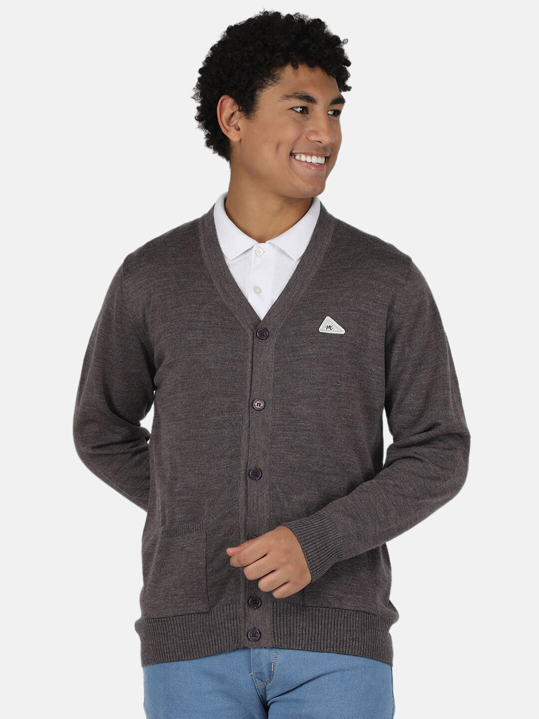 

Monte Carlo Men Grey Cardigan