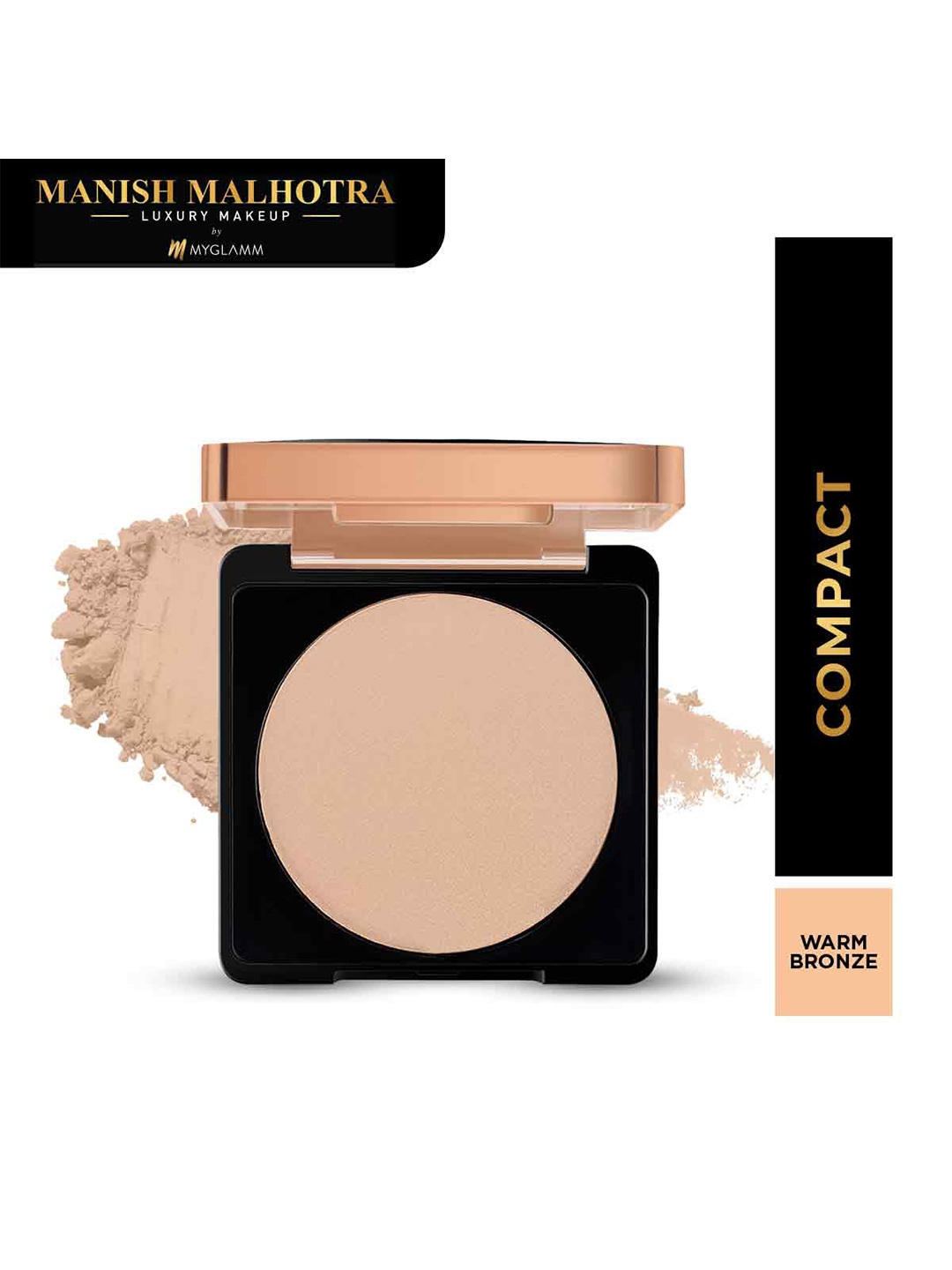 

MyGlamm Manish Malhotra Beauty Skin Awakening Compact SPF30 9g - Warm Bronze, Beige