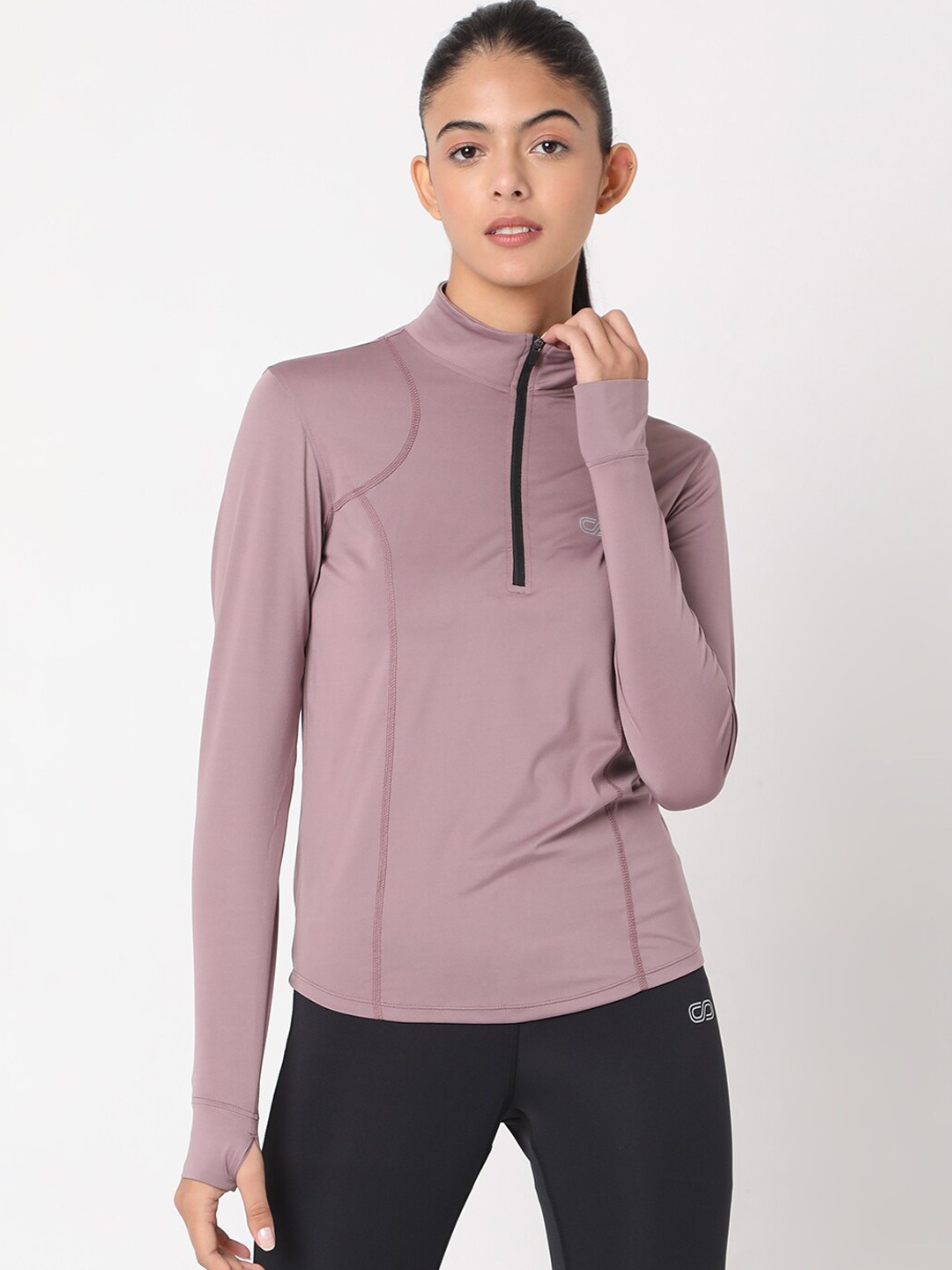 

Silvertraq Women Purple Lightweight Training or Gym Sporty Jacket