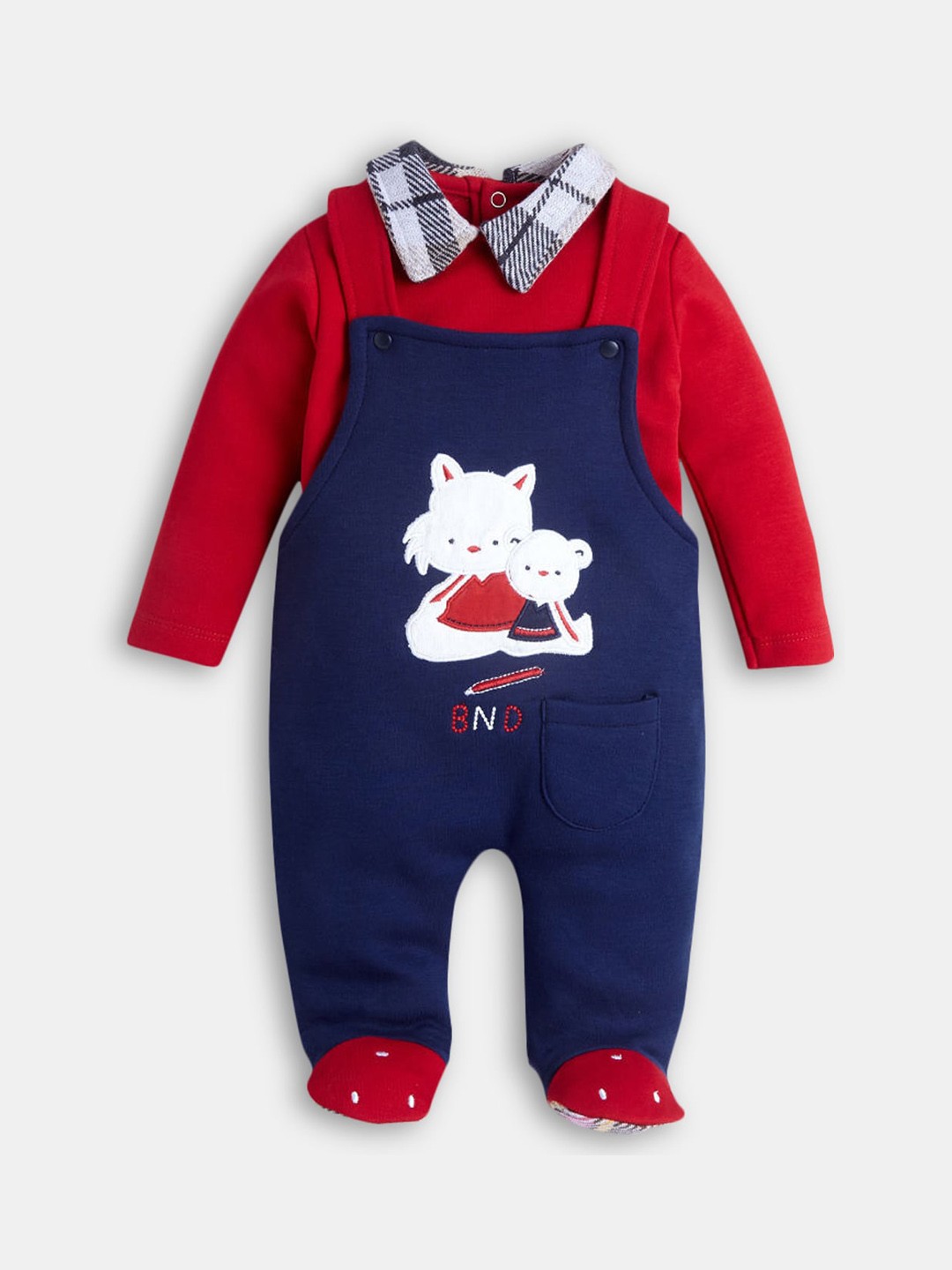 

Hopscotch Boys Navy Blue Clothing Set