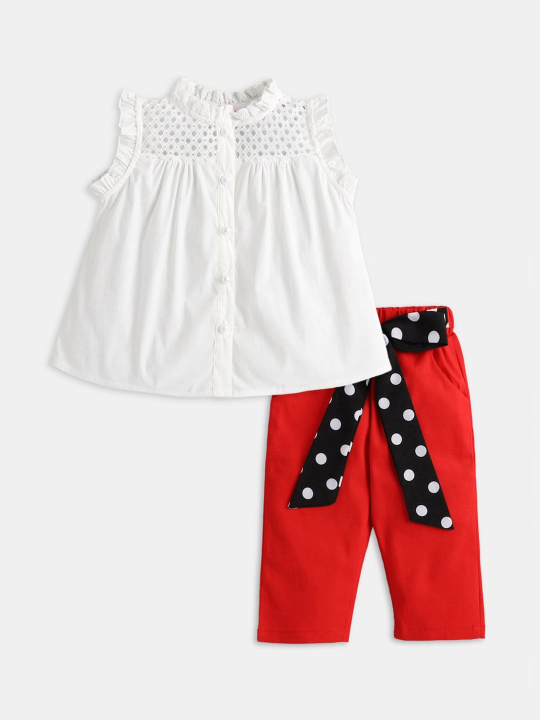 

Hopscotch Girls Red Clothing Set