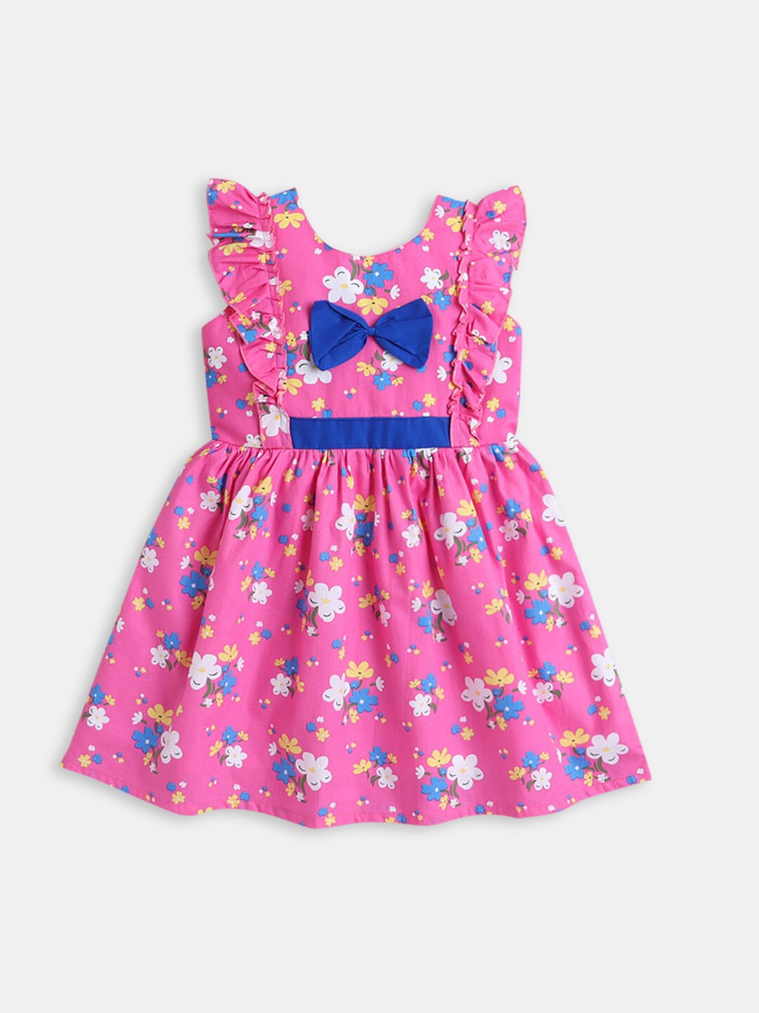

Hopscotch Girls Pink Floral Dress