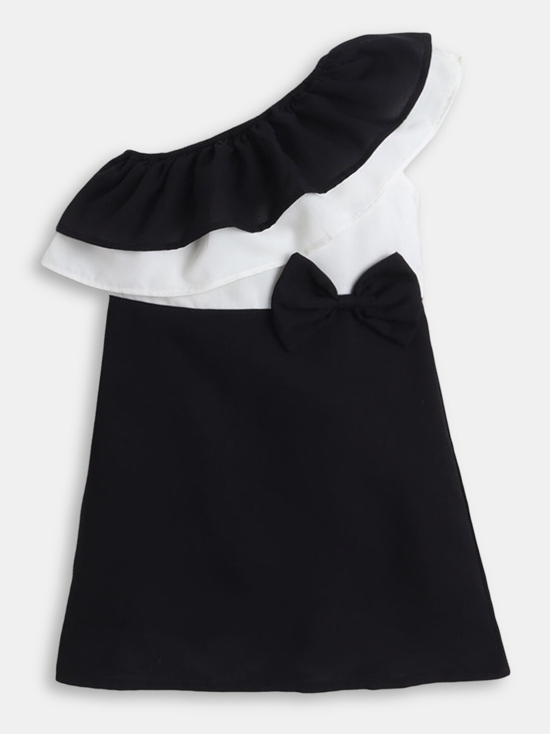 

Hopscotch Girls Black Ruffled Dress