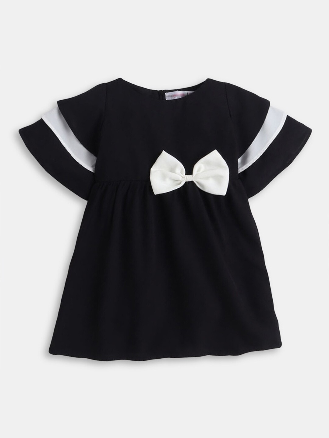 

Hopscotch Girls Black Solid Dress