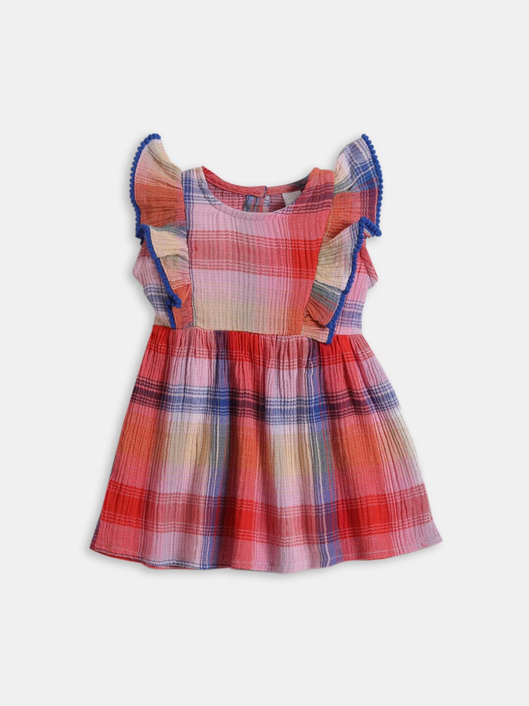 

Hopscotch Red Checked Dress
