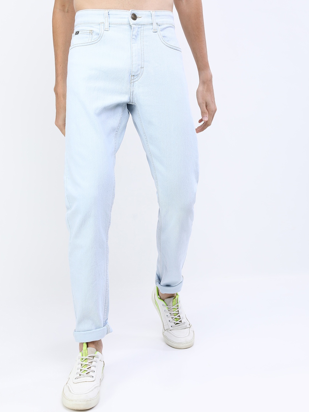 

HIGHLANDER Men Blue Tapered Fit Stretchable Jeans