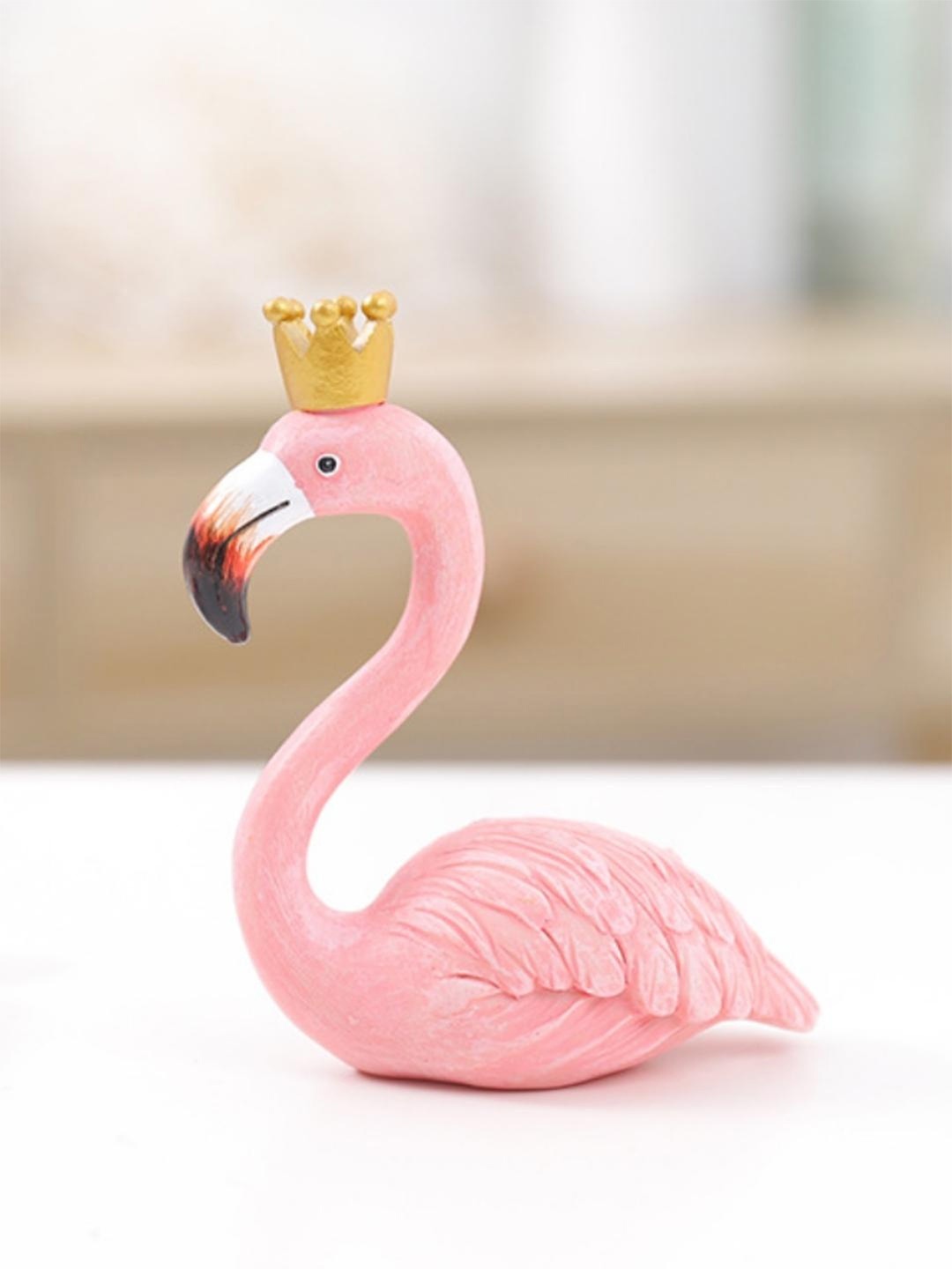 

Nestasia Pink King Flamingo Showpieces