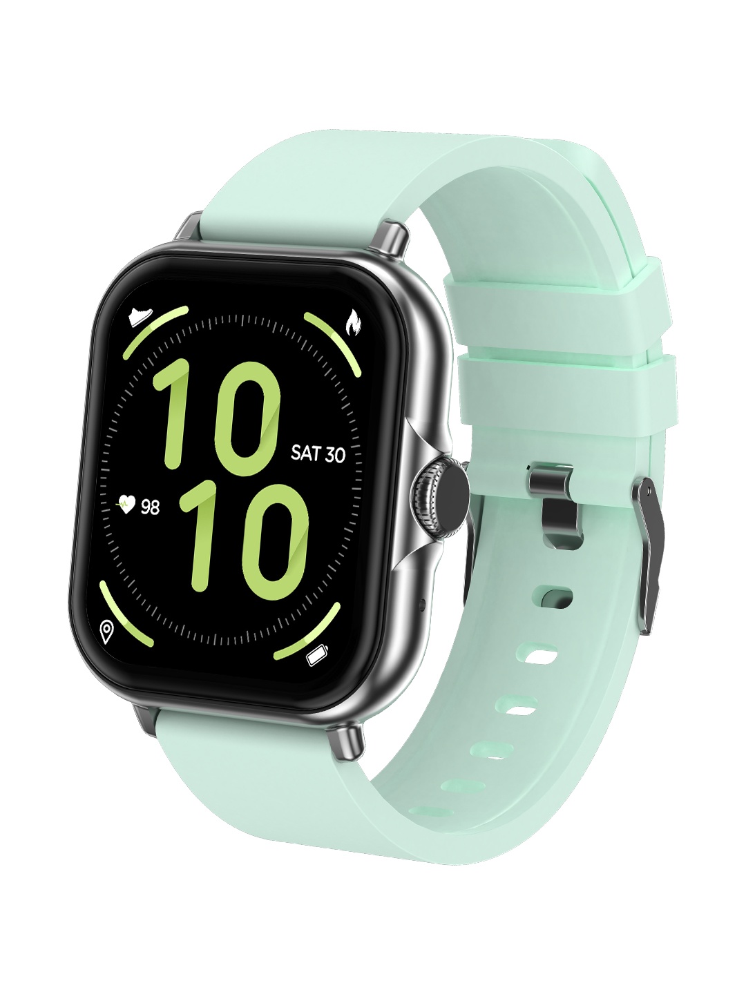 

Pebble Spark Ace 1.85" Large HD Display Health Suite Smartwatch - Mint Green
