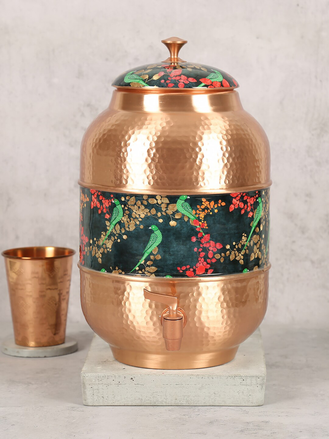 

India Circus by Krsnaa Mehta Copper Water Dispenser 8L