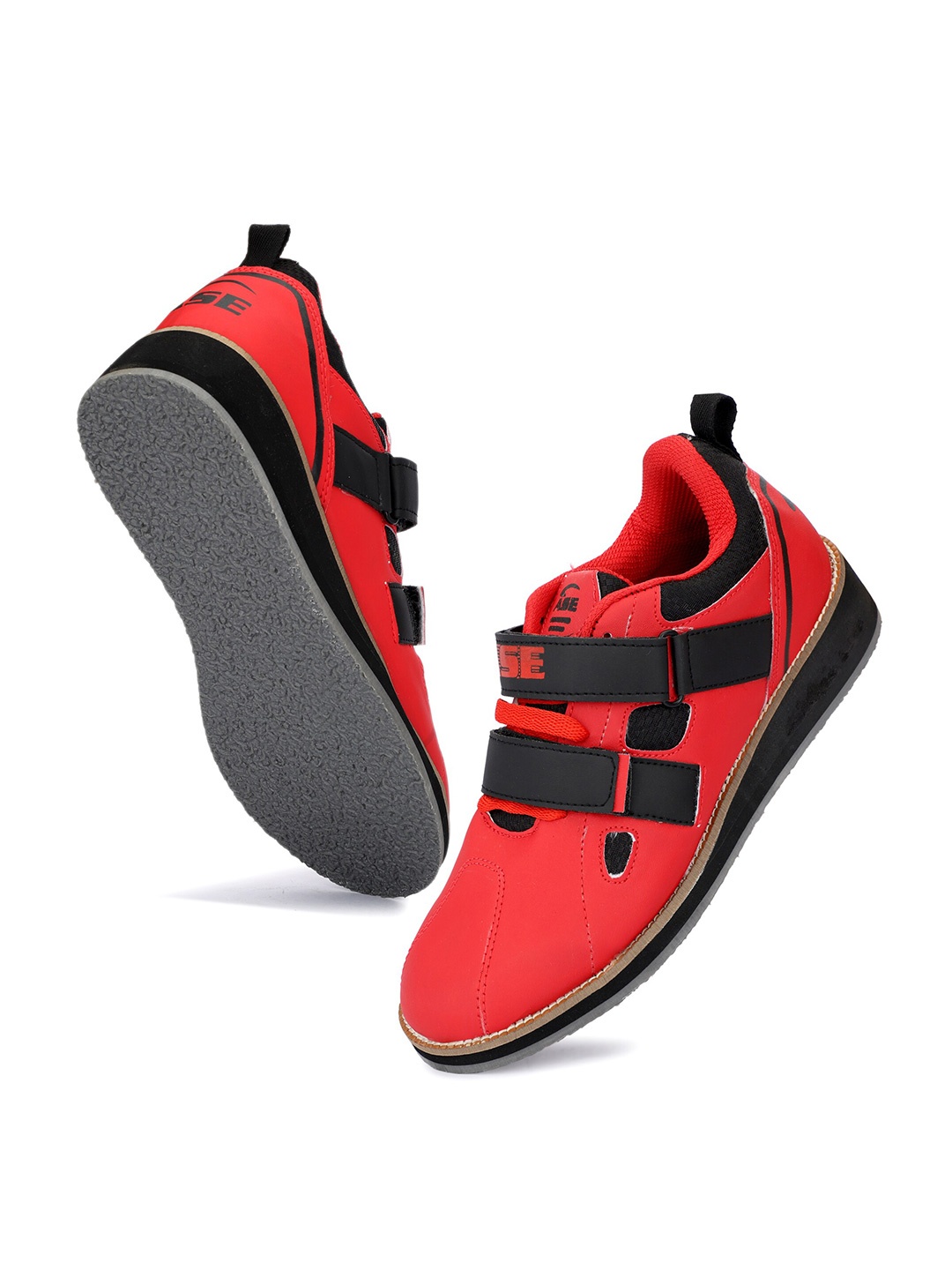 

ASE Men Red Training or Gym ASE Weightlifting Shoes