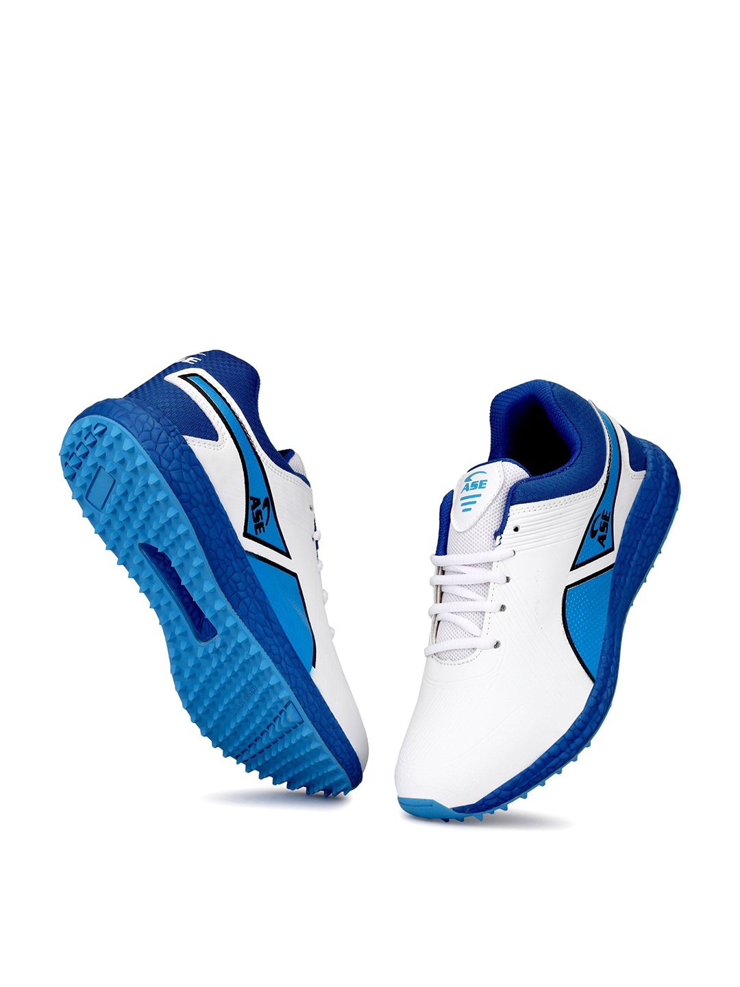 

ASE Men Blue Cricket Non-Marking Shoes