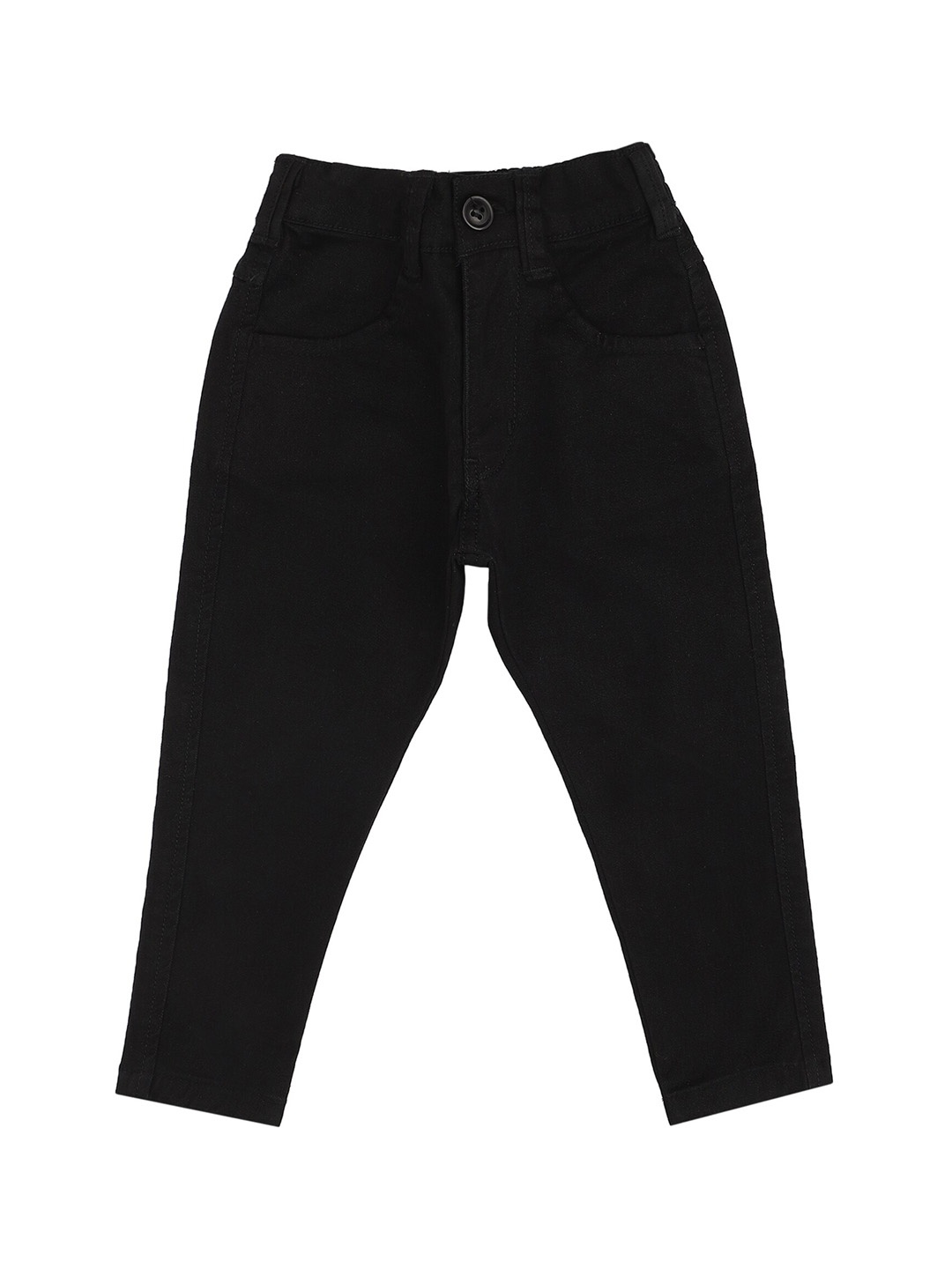 

Bodycare Kids Girls Black Solid Cotton Lounge Pants