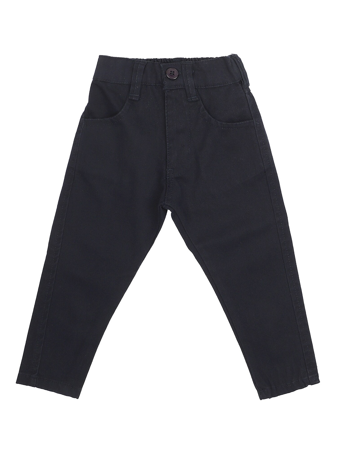 

Bodycare Kids Girls Navy Blue Regular Trousers
