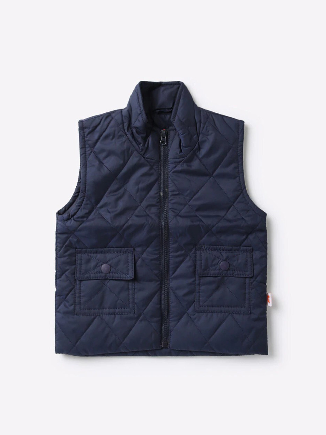 

612League Boys Blue Quilted Jacket