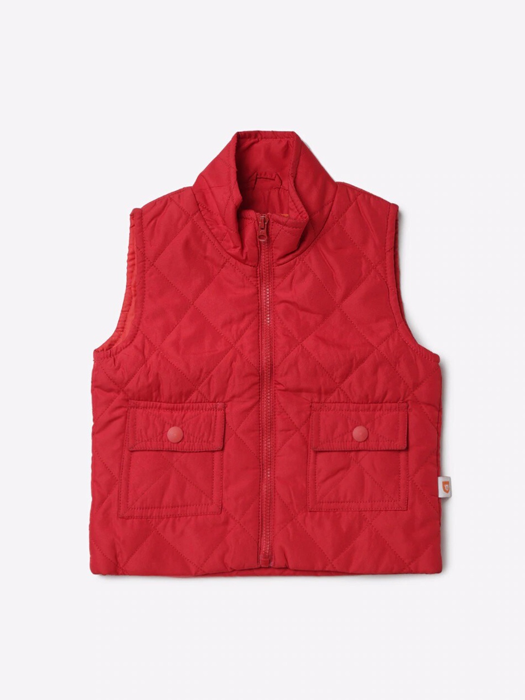 

612League Boys Red Quilted Jacket