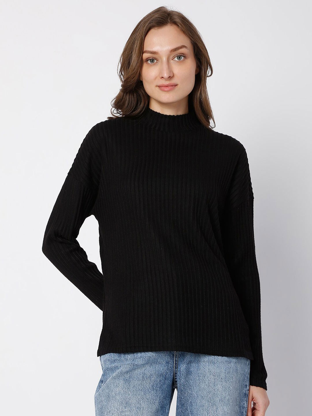 

Vero Moda Women Black Pullover