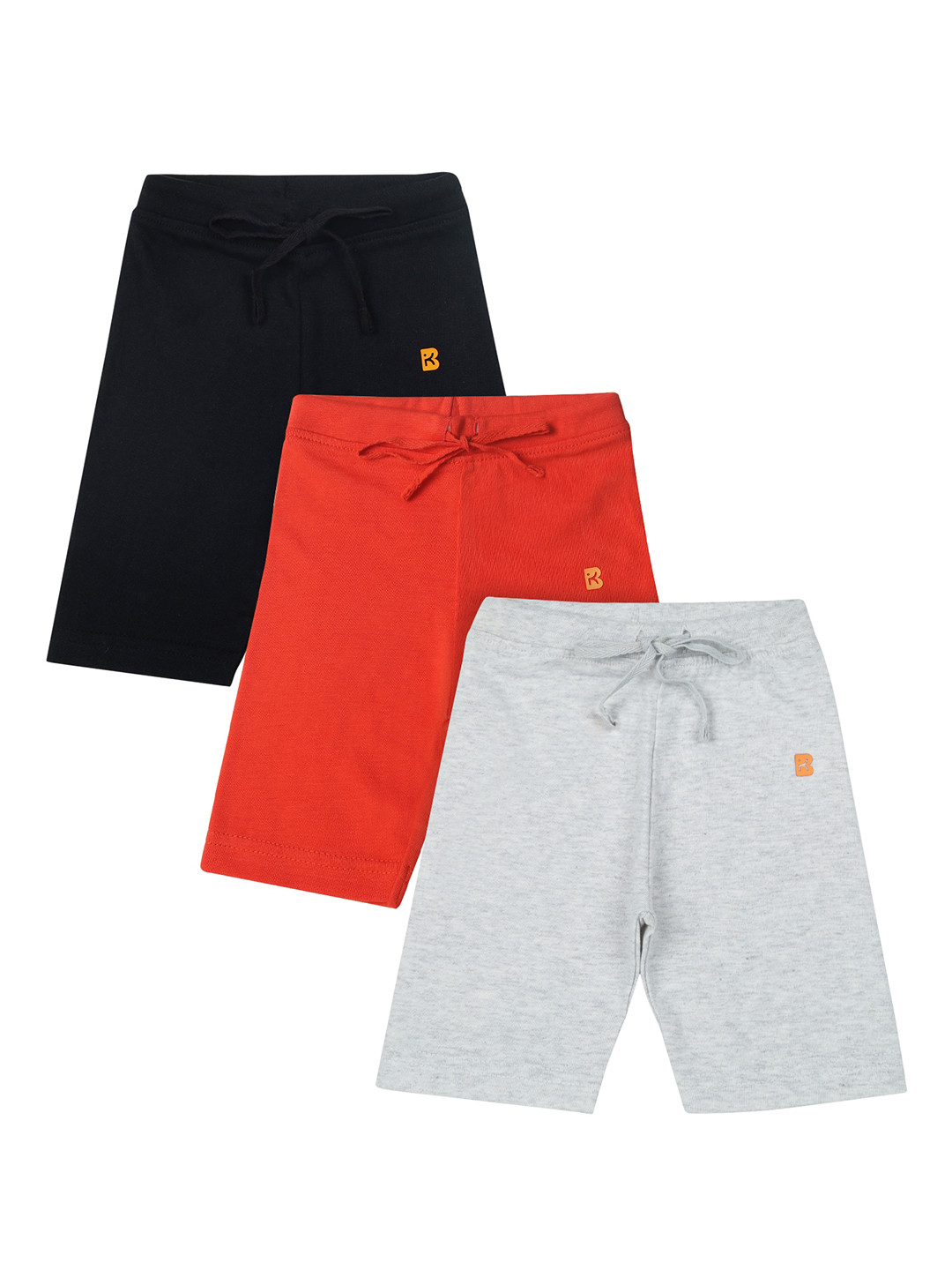 

Bodycare Kids Pack of 3 Cotton Lounge Capris, Red