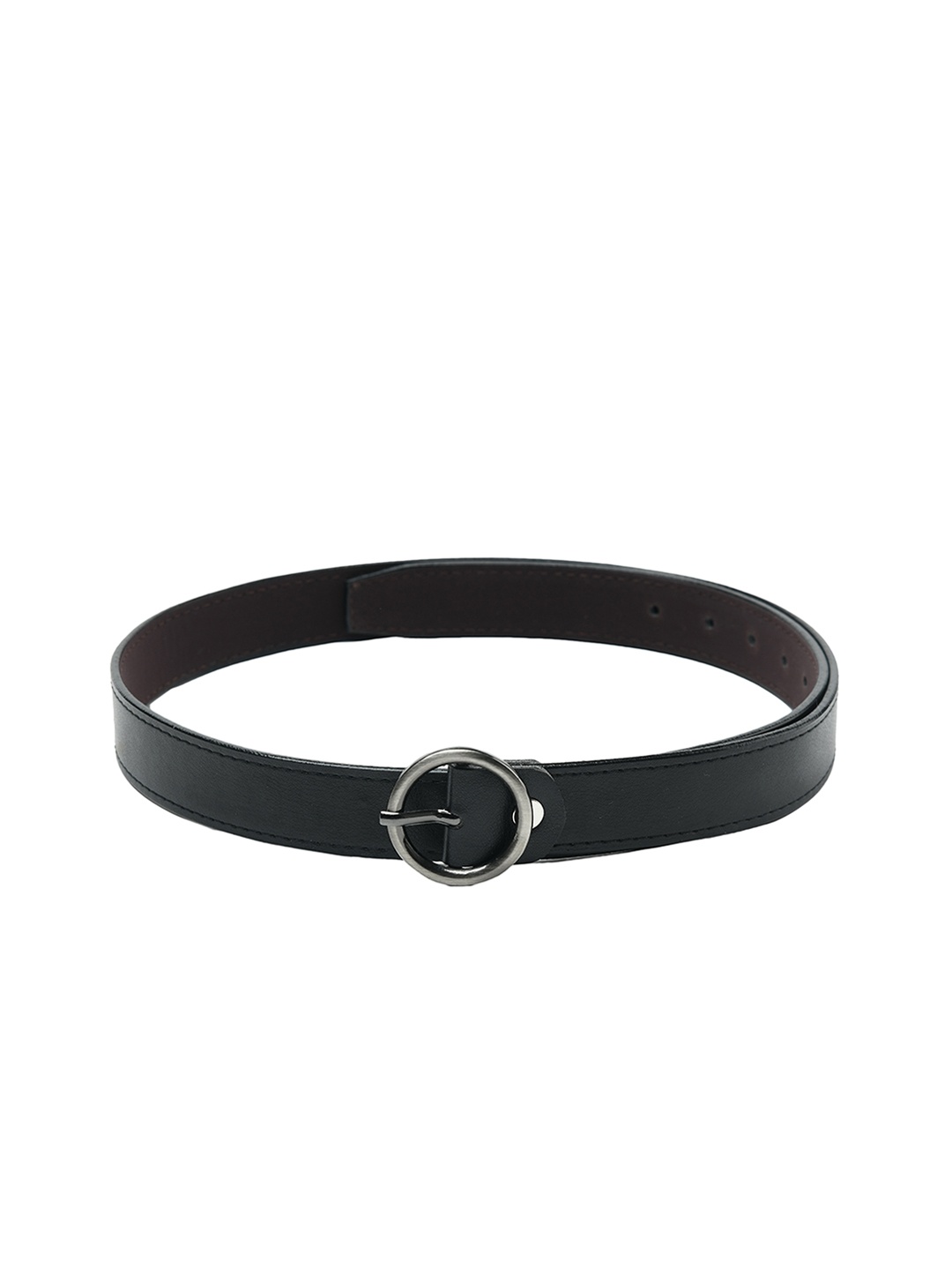

WINSOME DEAL Women Black Solid Belt