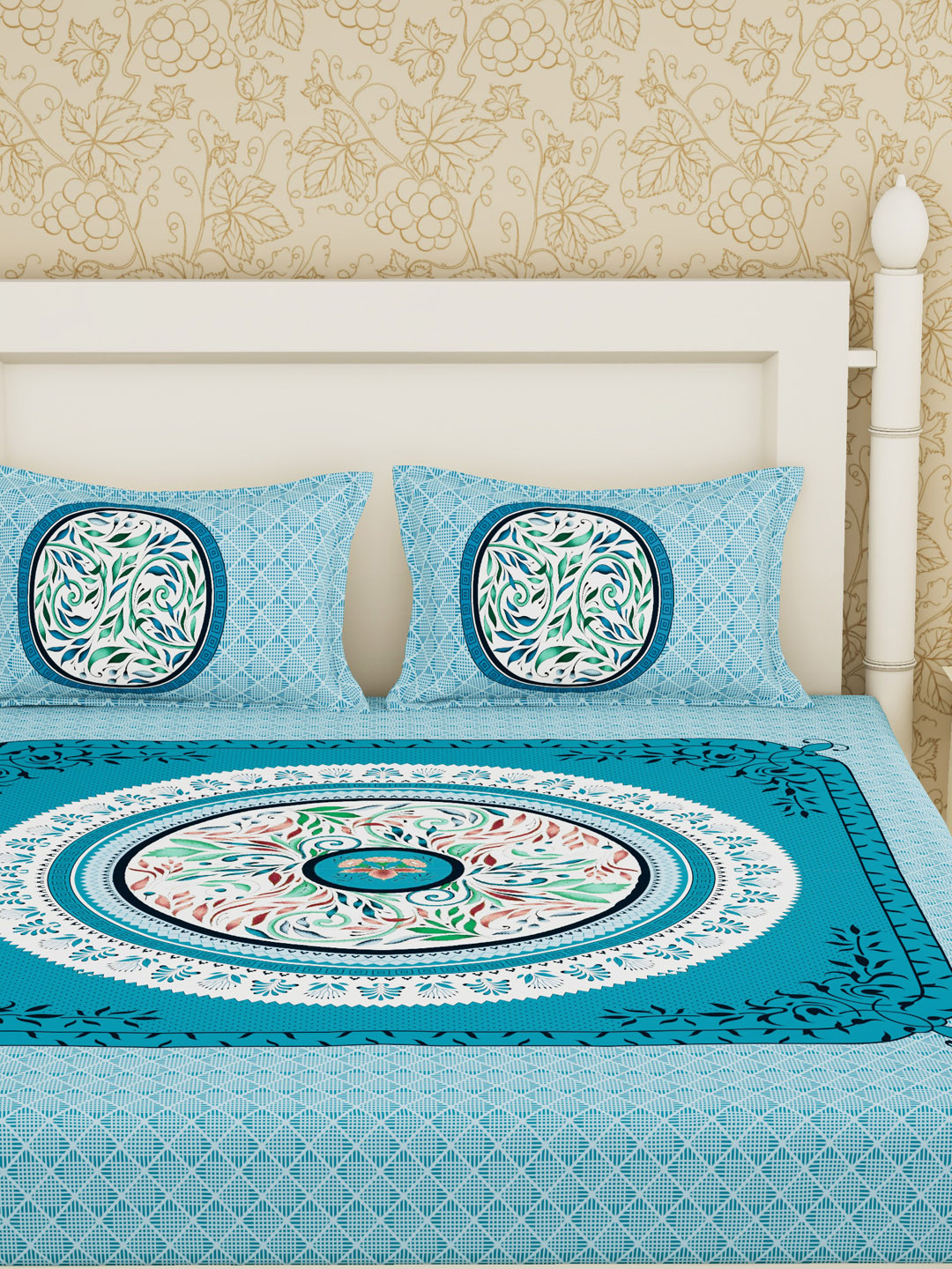 

Urban Magic Unisex Blue Bedsheets