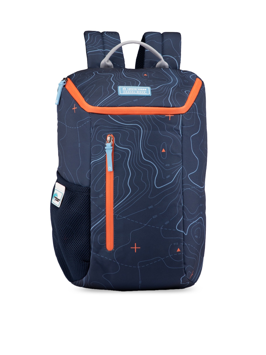 

uppercase Unisex Blue Sustainable Backpacks