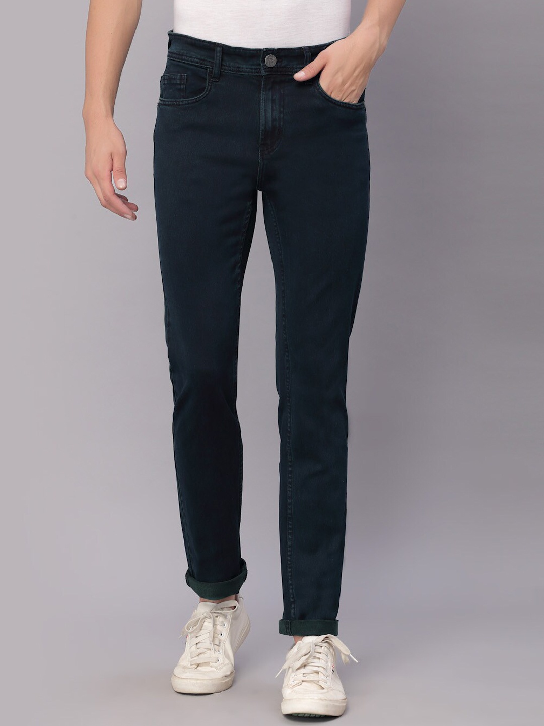 

TNG Men Green Slim Fit Stretchable Jeans