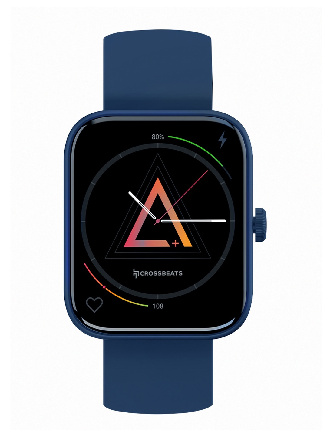 

CrossBeats Ignite Spectra Plus BT Calling + 1.78 AMOLED Display with Storage Smart Watch, Blue