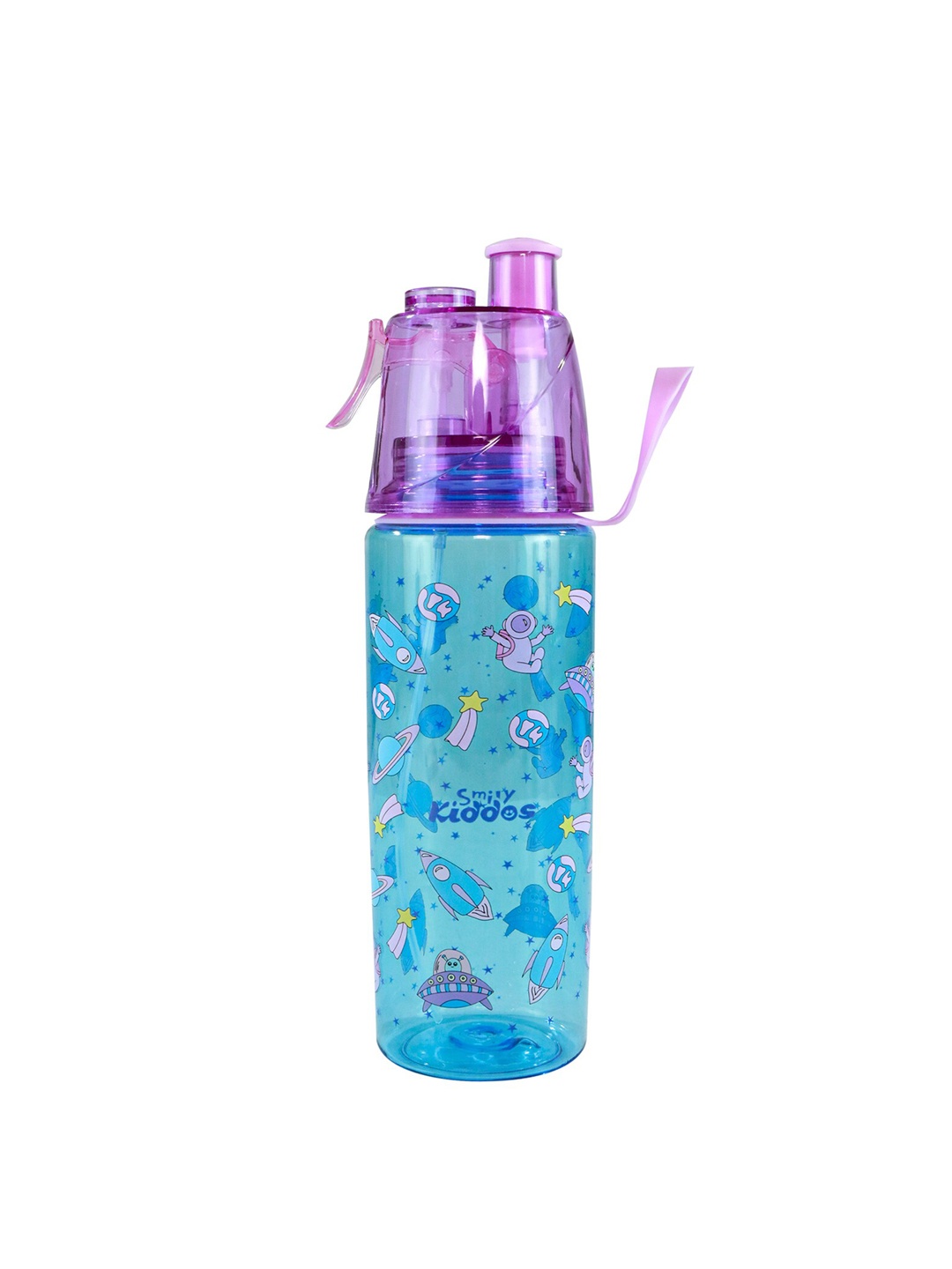 

Smily Kiddos Blue & Purple Unisex Kids Printed Sipper Water Bottle