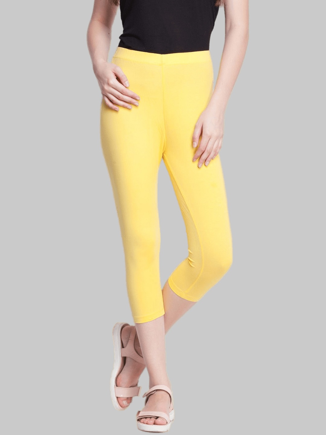 

Dollar Missy Women Yellow Capris