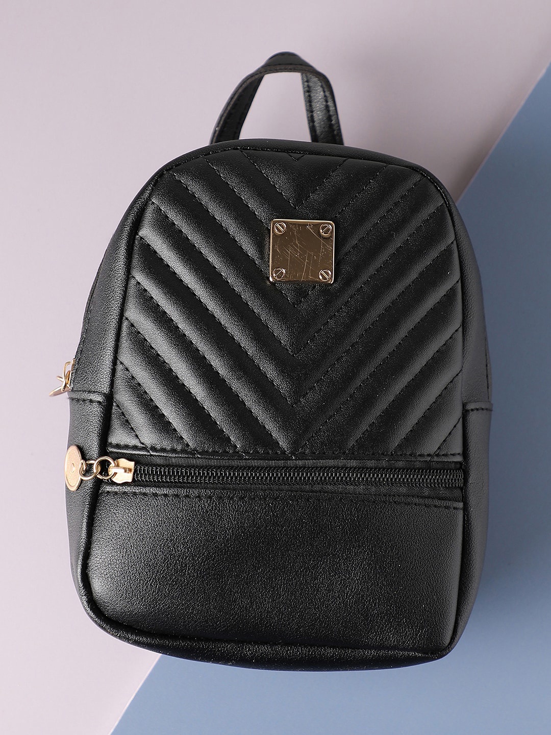 

HAUTE SAUCE by Campus Sutra Women Black Backpack