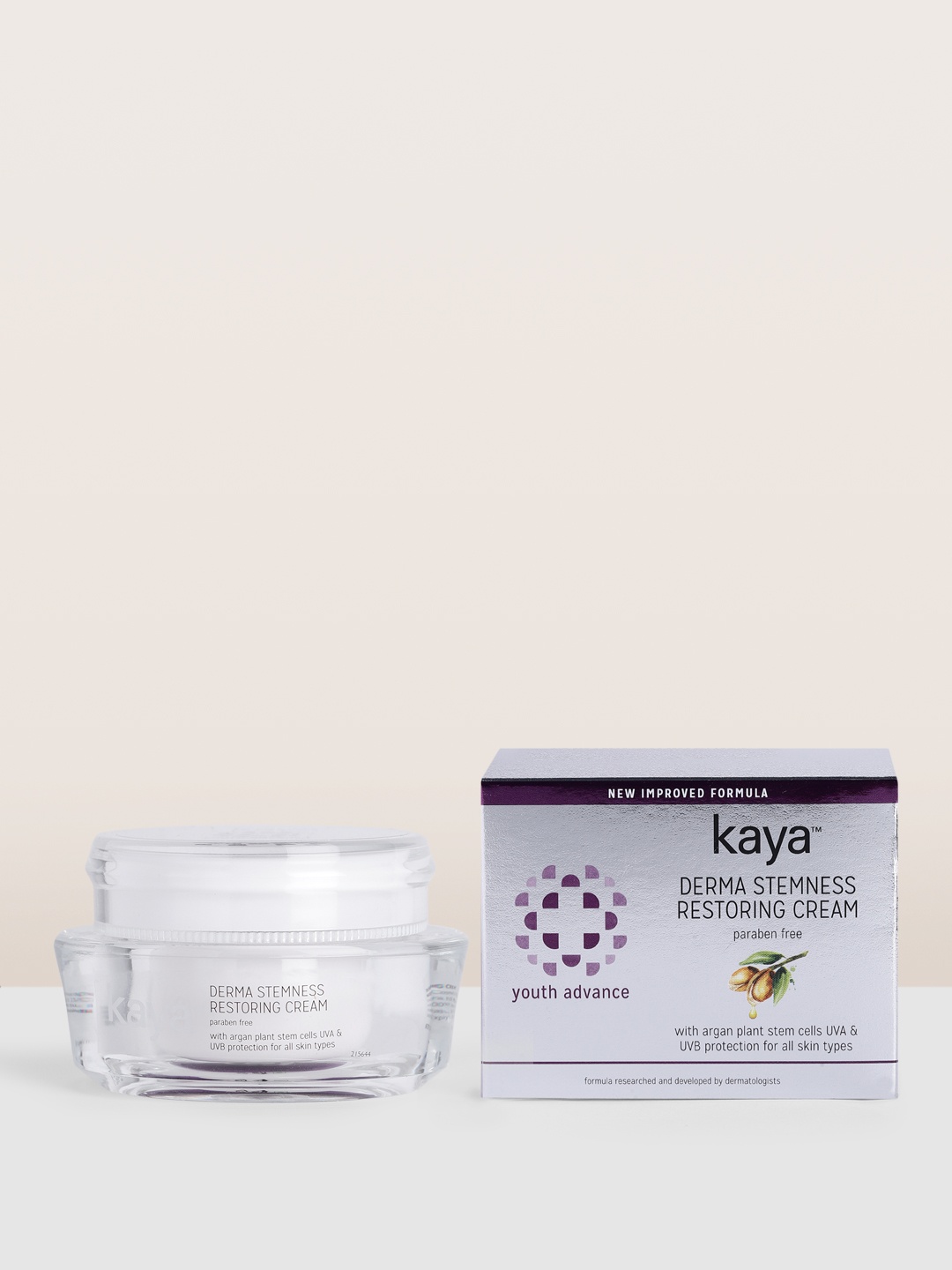 

Kaya Youth Advance Derma Stemness Restoring Cream with Argan Kernel Oil - 50 g, Transparent