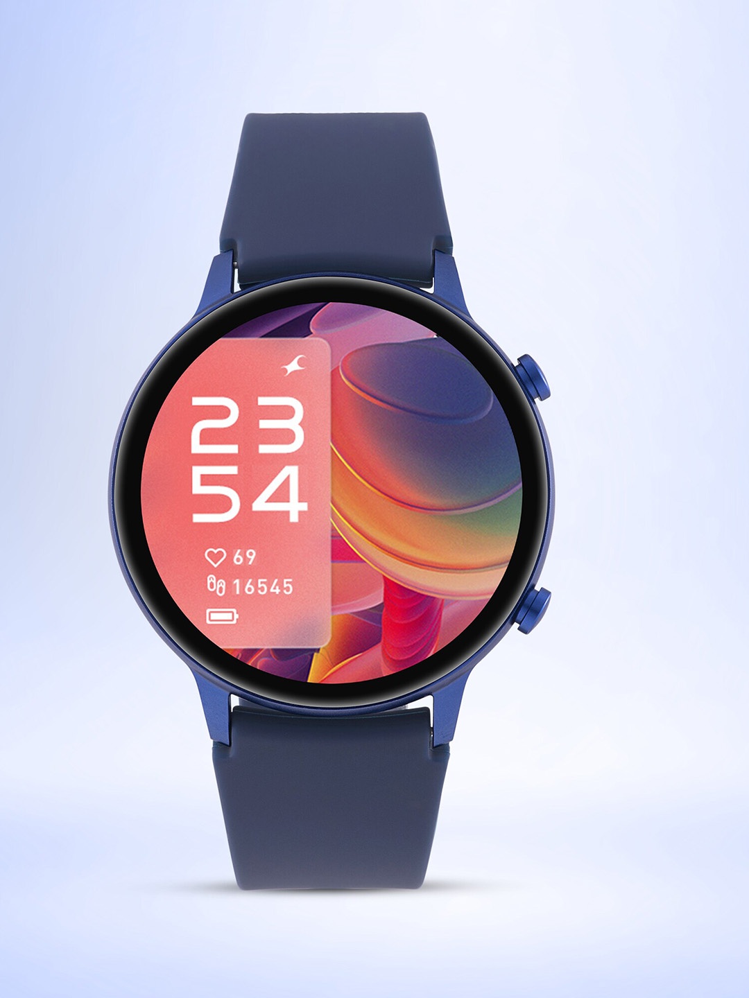 

Fastrack Reflex Play+ 1.3 AMOLED Display BT Calling & 25+ Sports Modes Smartwatch, Blue