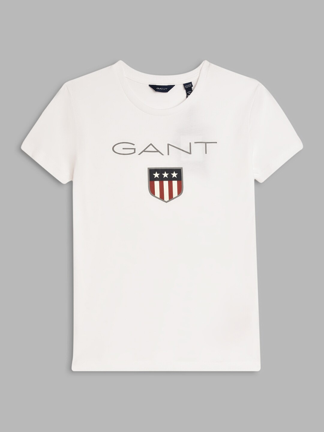

GANT Boys White Typography Printed T-shirt
