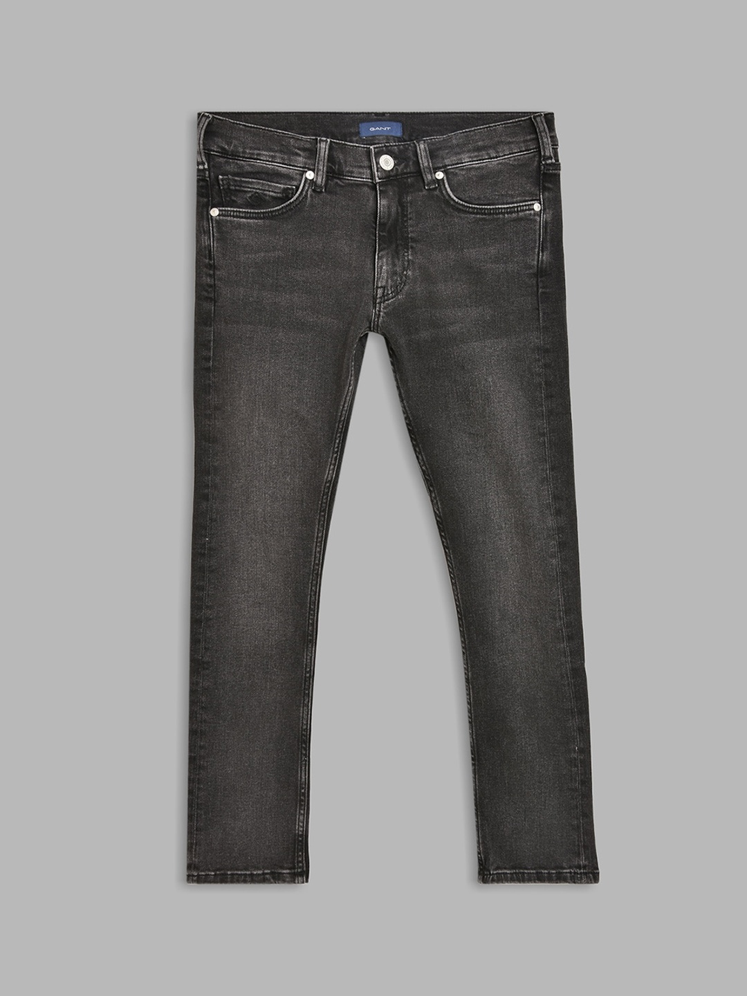 

GANT Boys Black Slim Fit Light Fade Jeans