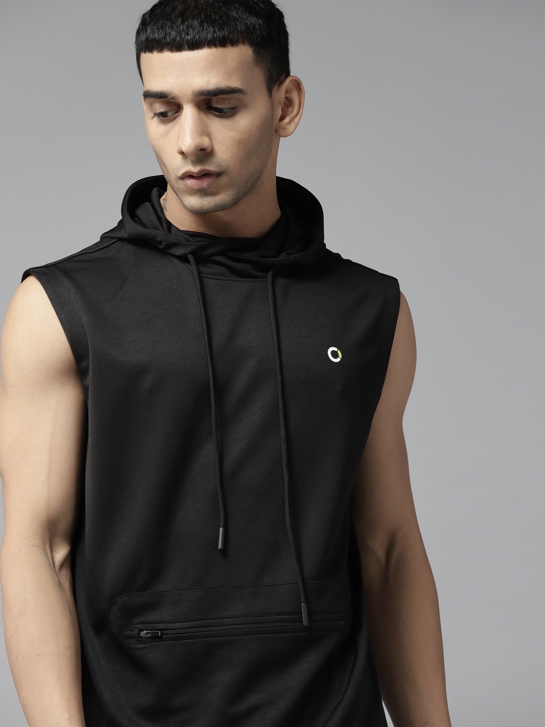 

PROWL by Tiger Shroff Men Black Hooded Sweatshirt
