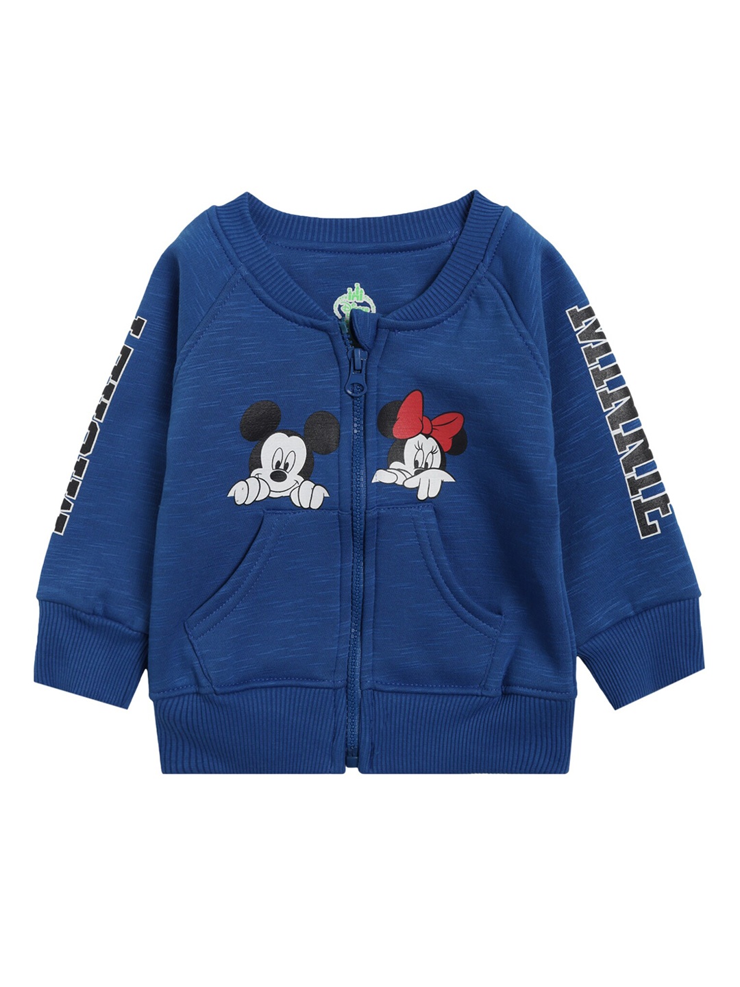 

Bodycare Kids Girls Minnie & Mickey Mouse Printed Tailored Jacket, Blue