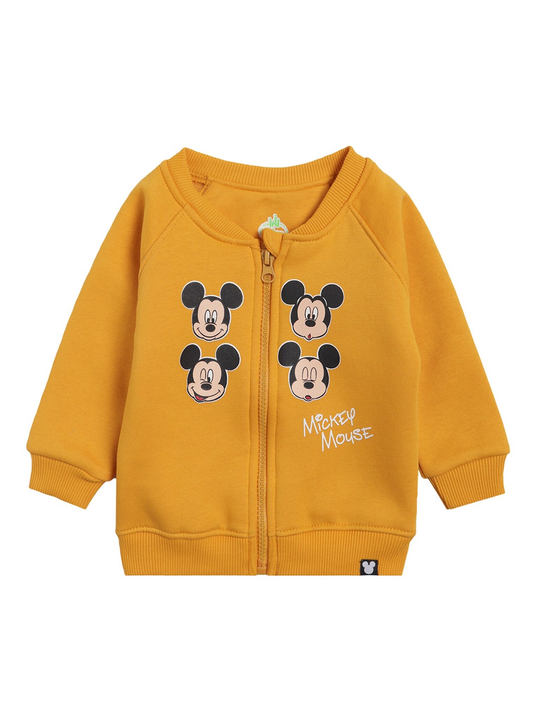 

Bodycare Kids Boys Mustard Mickey Mouse Printed Lightweight Tailored Jacket