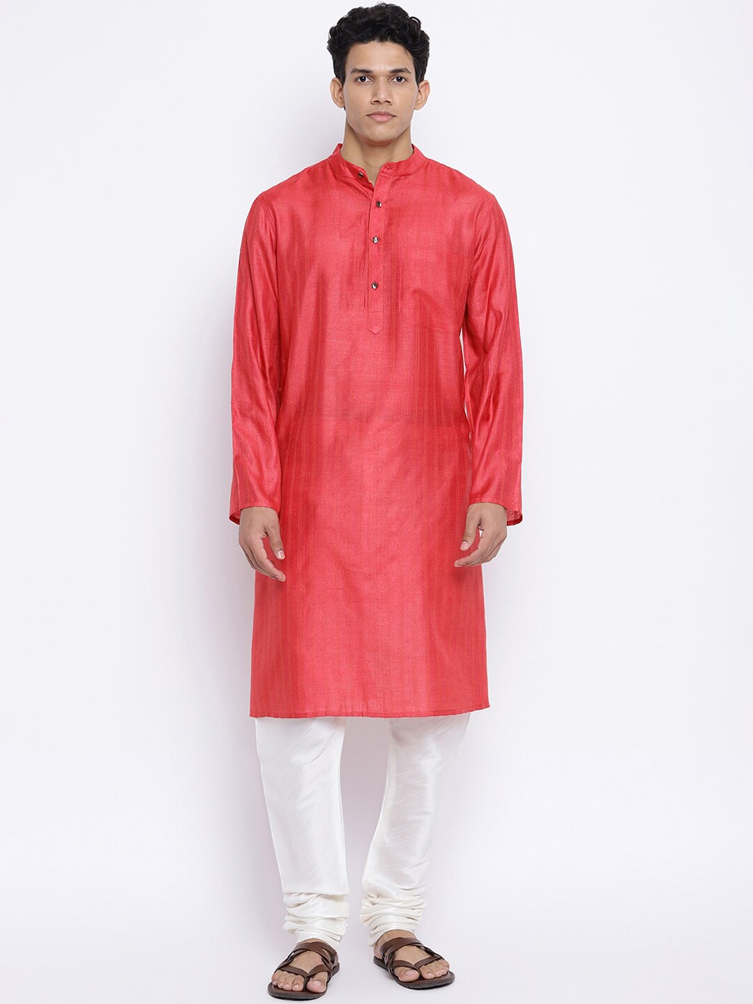 

Fabindia Men Red Kurta