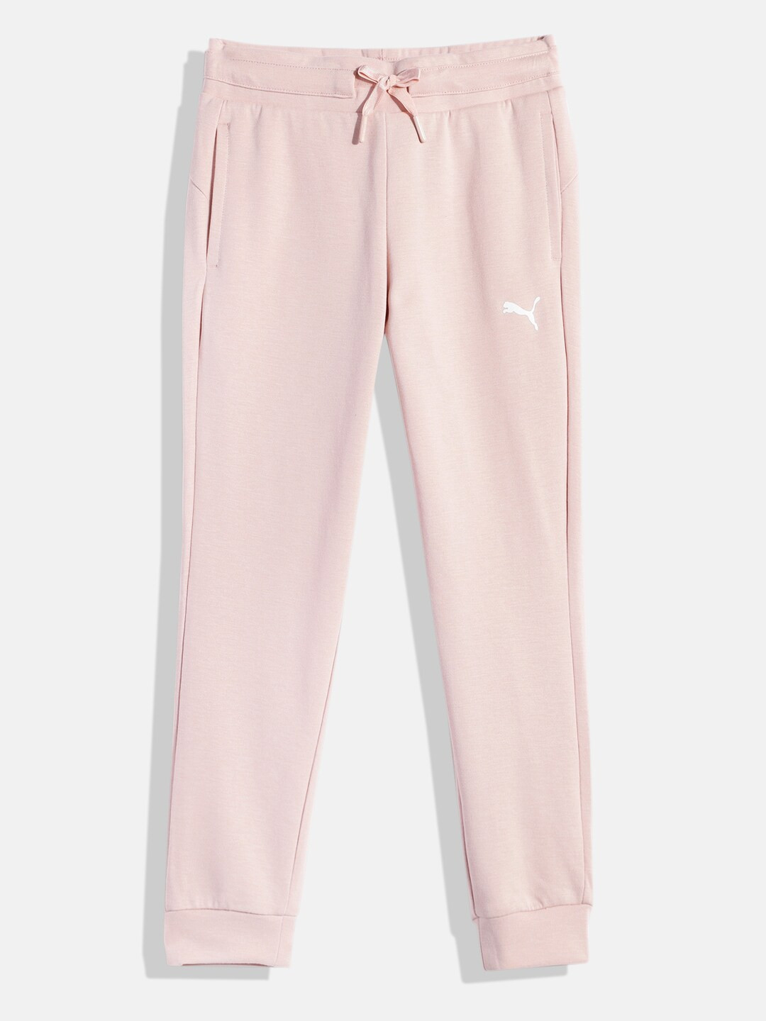 

Puma Girls Solid dryCELL Regular Fit Joggers, Pink
