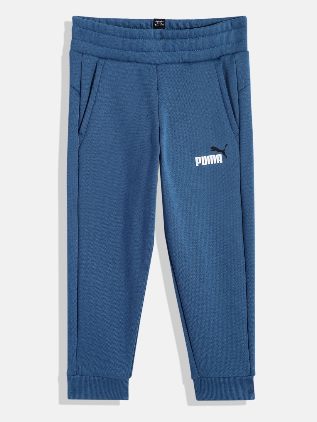 

Puma Boys Blue Solid Joggers