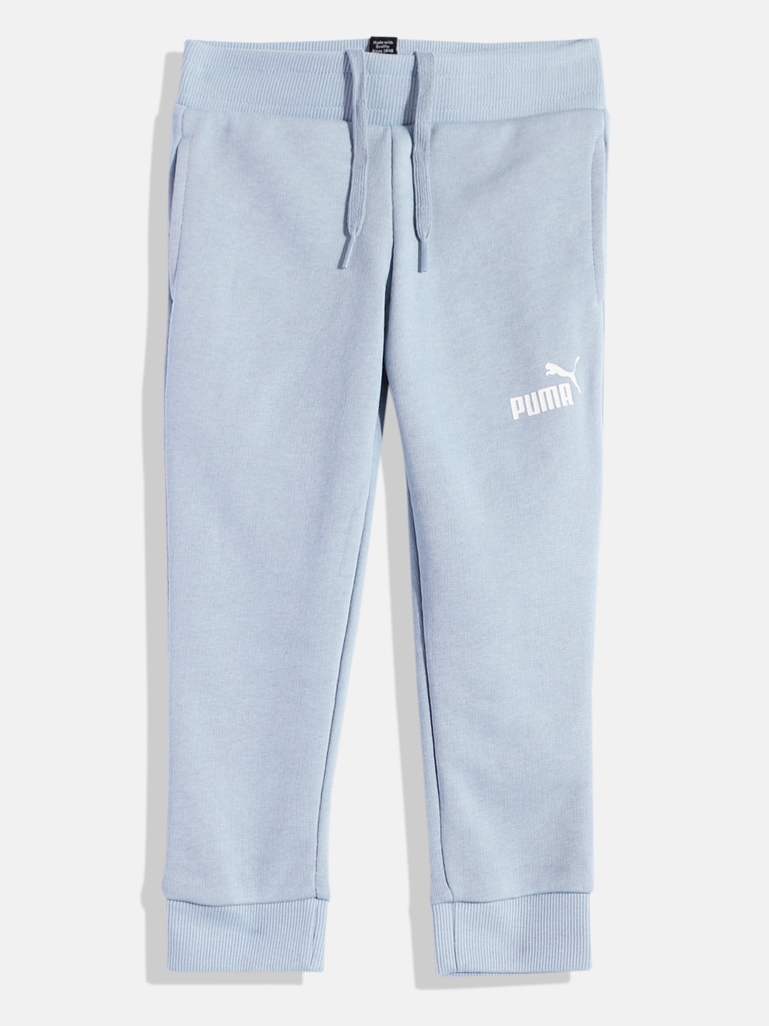 

Puma Girls Blue Solid Sustainable Joggers