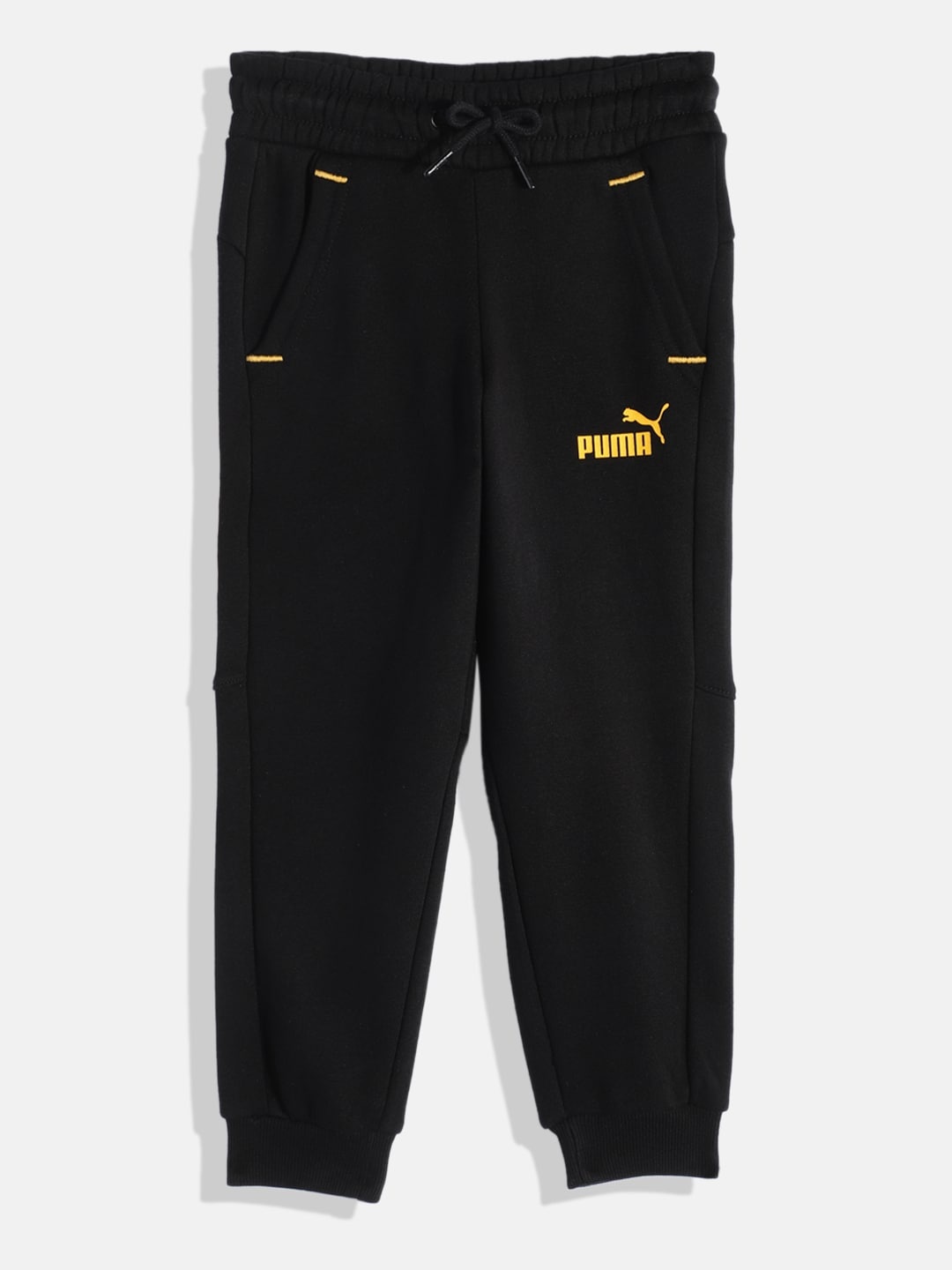 

Puma Boys Black Solid Power Regular Fit Joggers