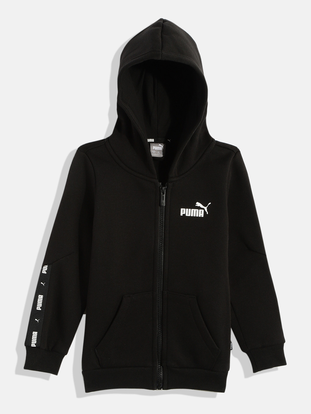 

Puma Boys Black Solid Outdoor Bomber Jacket