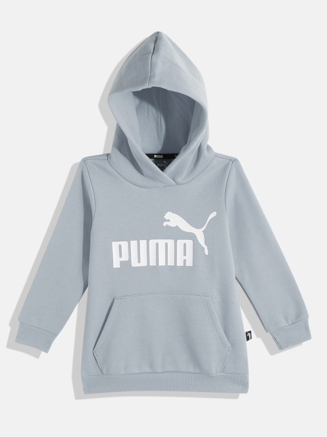 

Puma Girls Blue Printed Hooded Sweatshirt